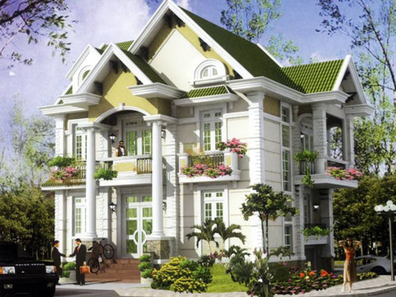 Thiết kế thi công biệt thự