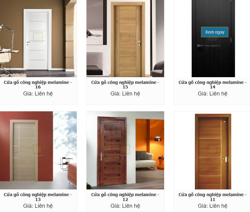 cung cấp cửa gỗ công nghiệp 