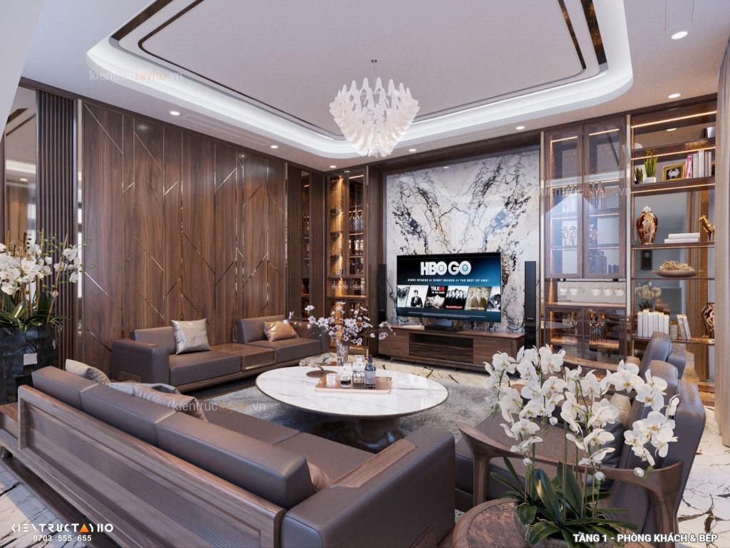 Thiết kế nội thất nhà phố