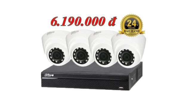 Camera trọn bộ  gói 4 camera giá rẻ