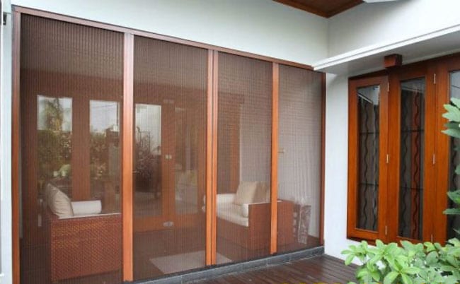 Cửa lưới chống côn trùng cố định