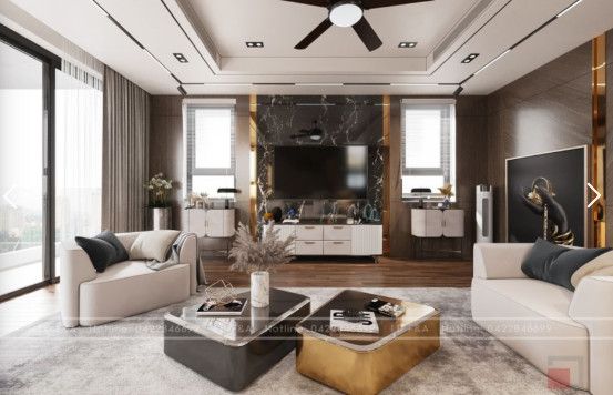Thiết kế thi công nội thất nhà phố