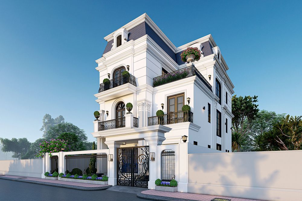 Thiết kế kiến trúc biệt thự