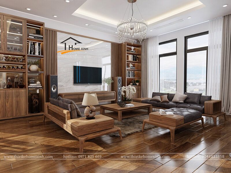 Thiết kế nội thất biệt thự