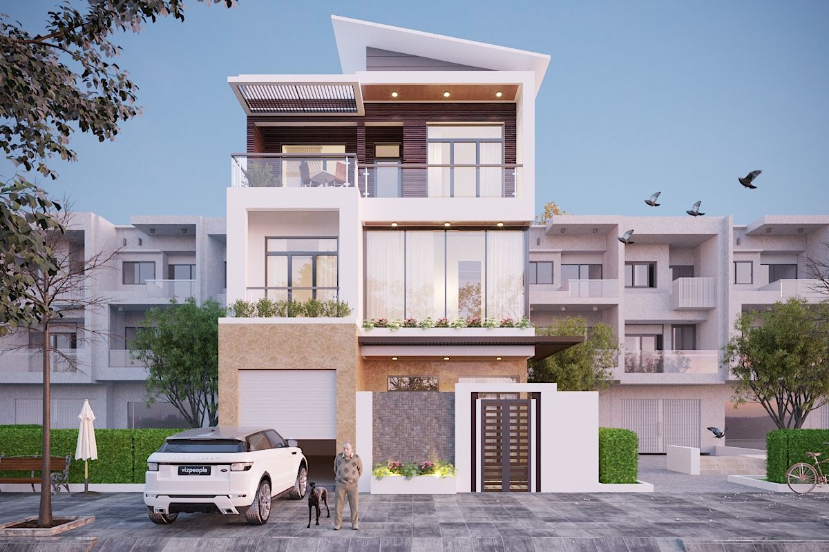 Thiết kế kiến trúc biệt thự