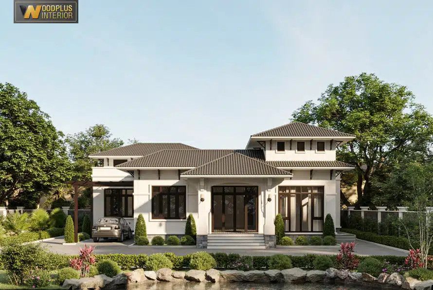Thiết kế kiến trúc biệt thự