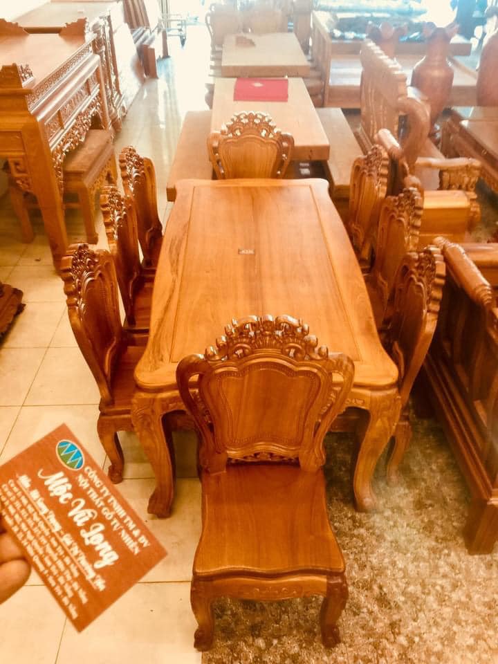 Bộ bàn ghế gỗ