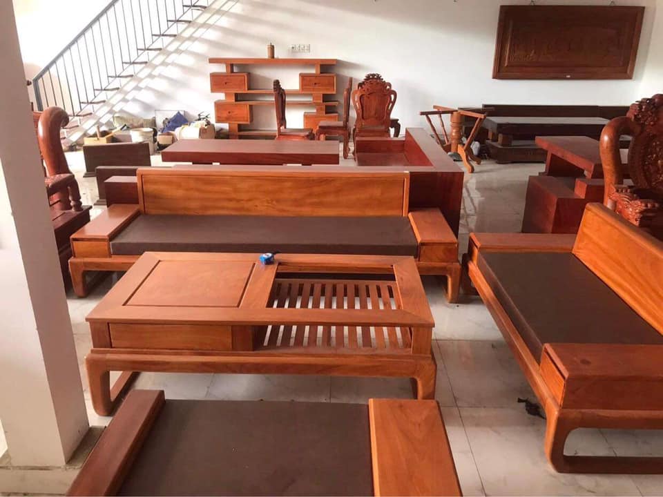 Bộ bàn ghế gỗ