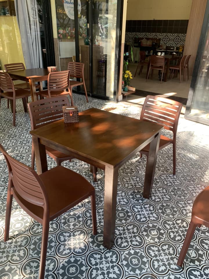 Bộ bàn ghế quán ăn 