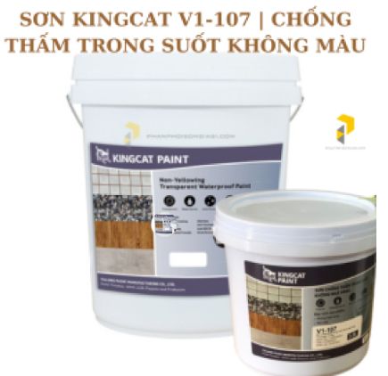 SƠN KINGCAT CHỐNG THẤM TRONG SUỐT KHÔNG MÀU