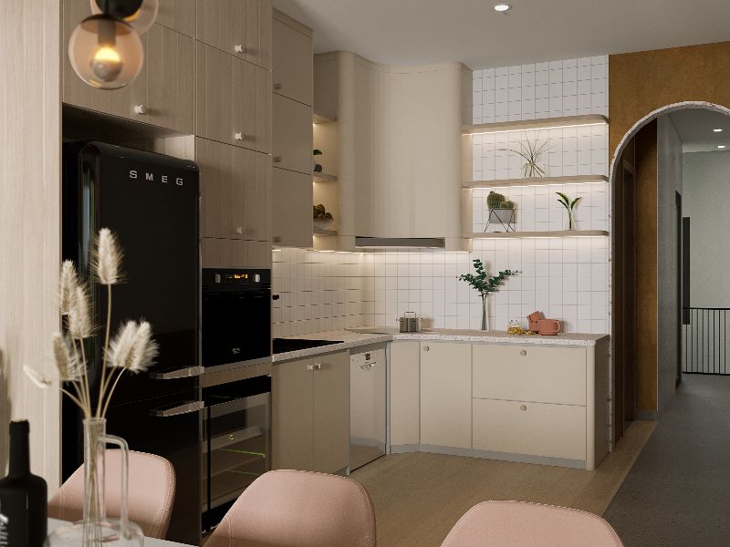 Thiết kế nội thất nhà phố