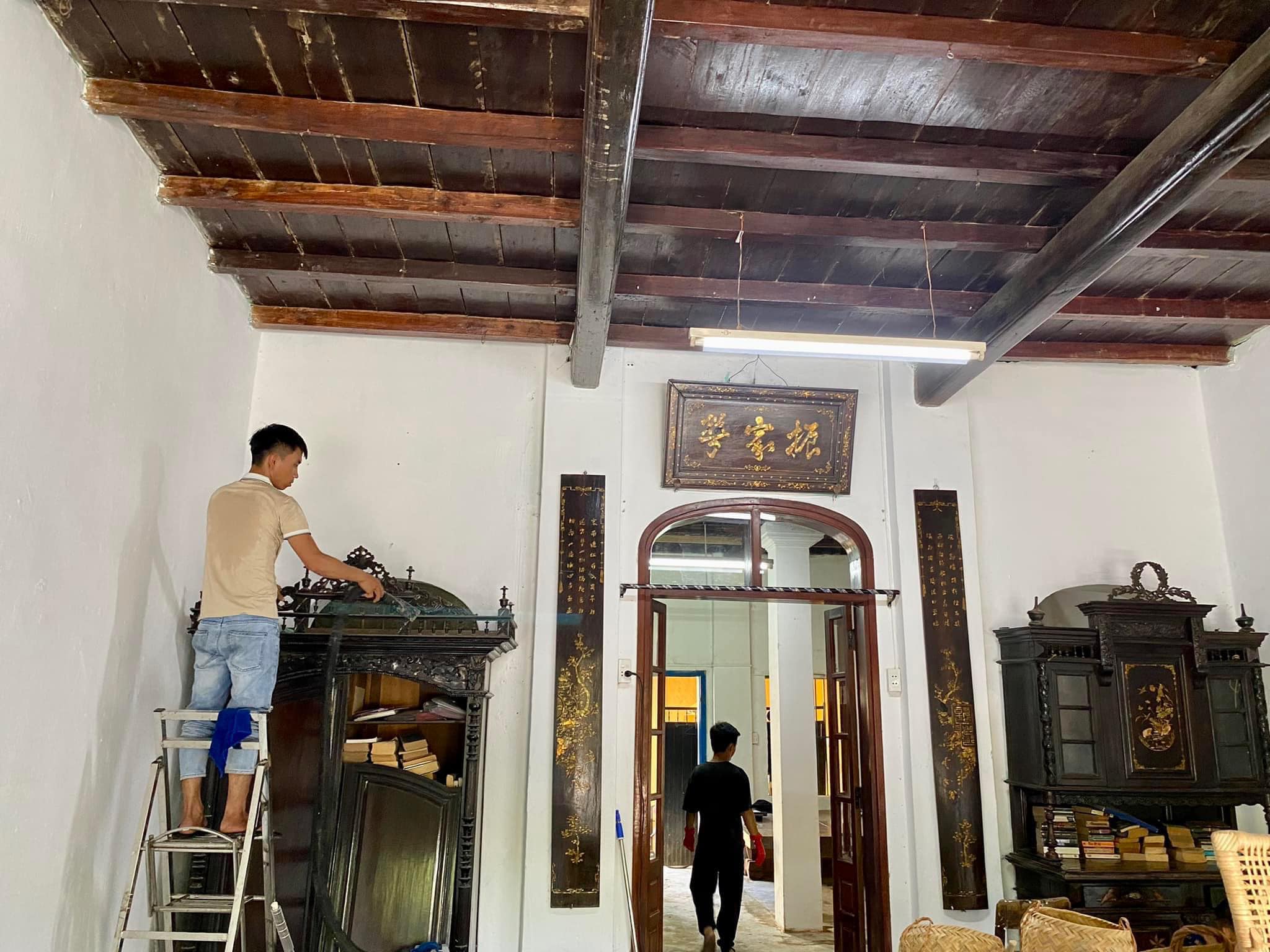 Vệ sinh nhà cổ