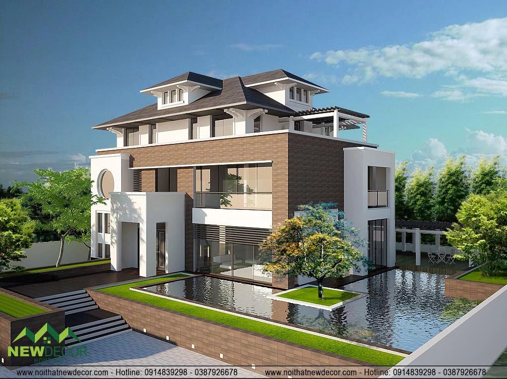 Thiết kế kiến trúc biệt thự