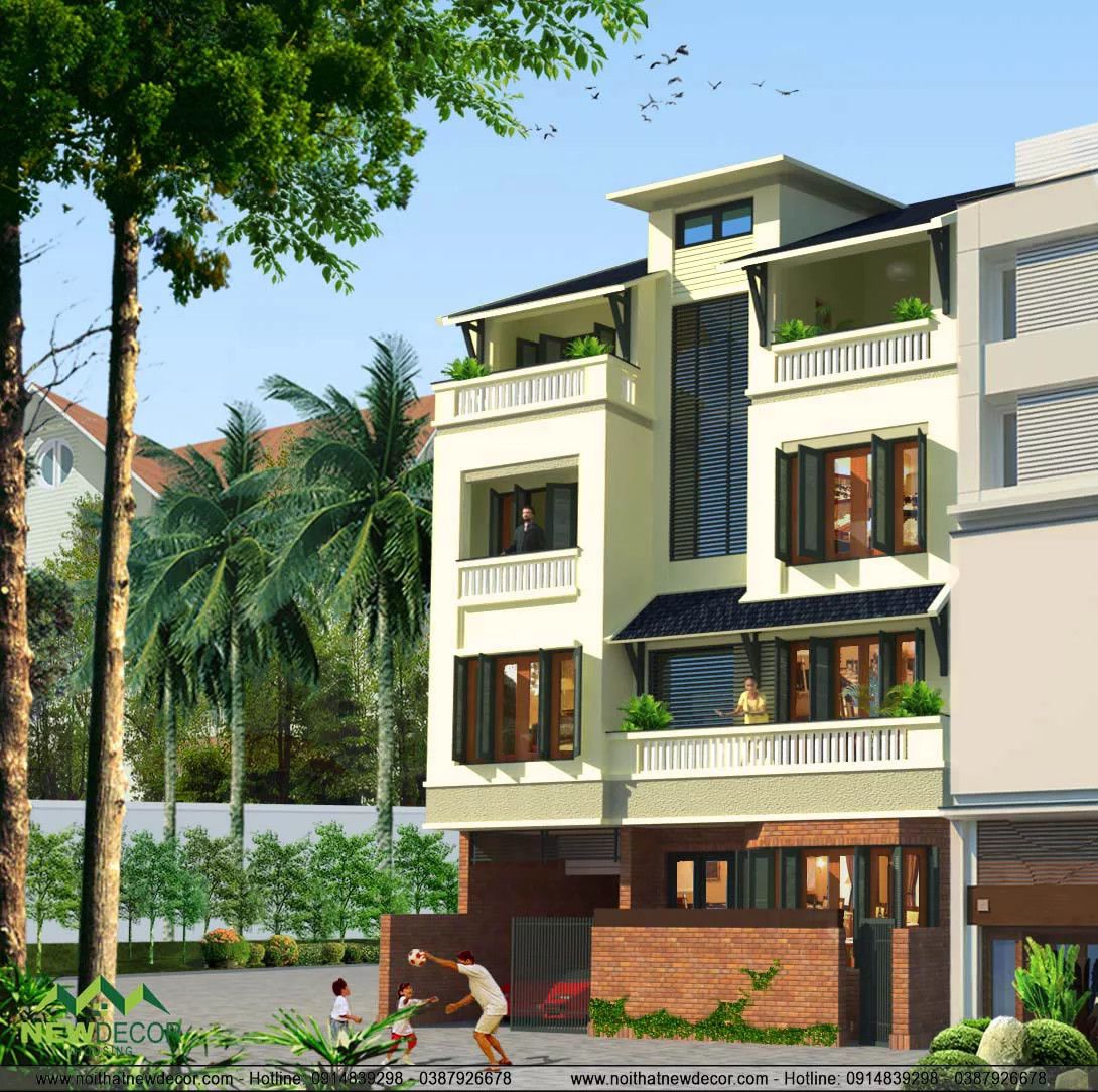 Thiết kế nhà phố 