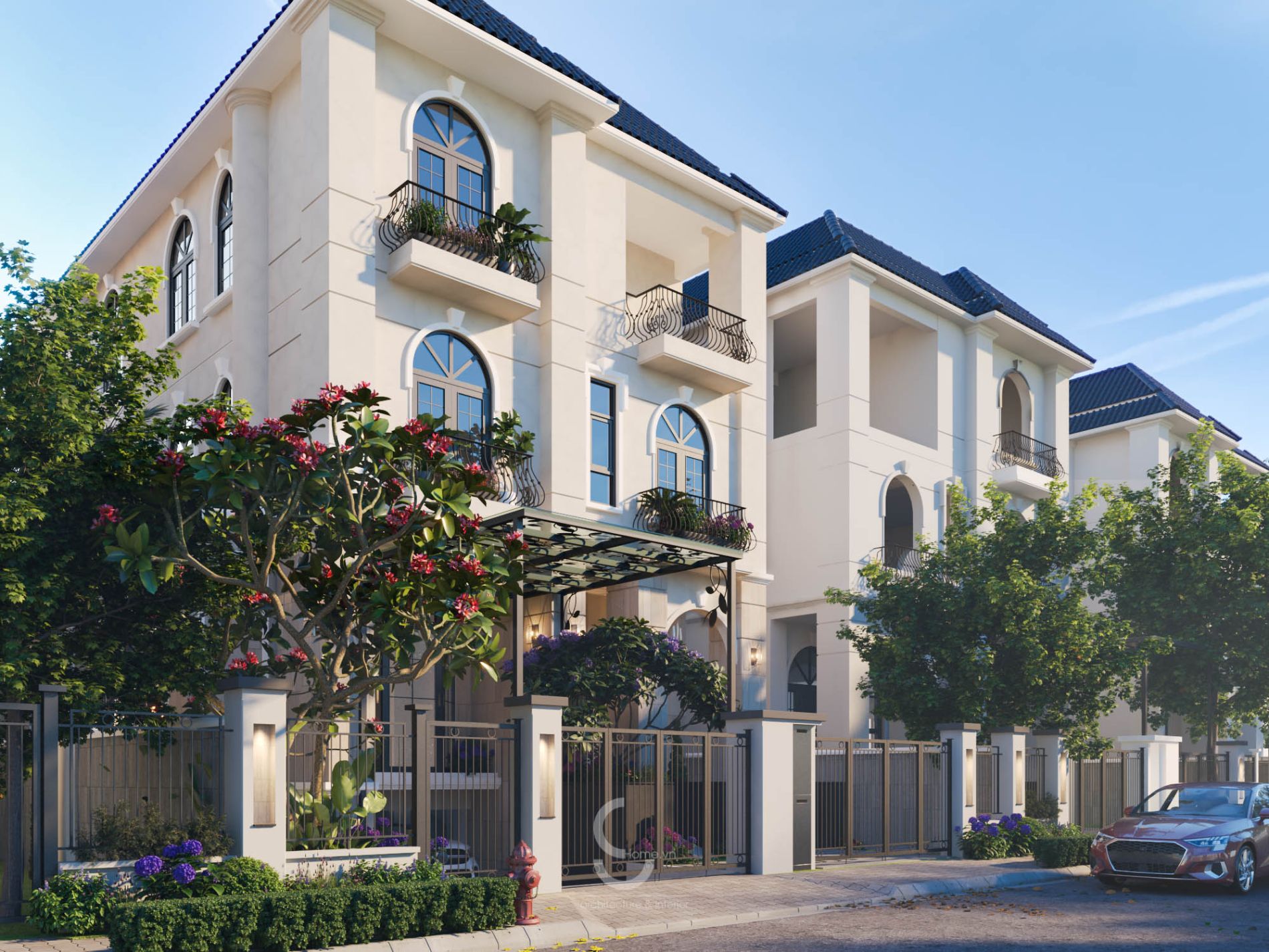 Thiết kế kiến trúc biệt thự