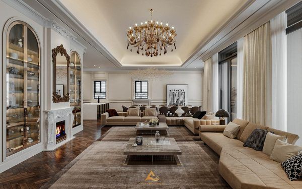 Thiết kế nội thất Penthouse