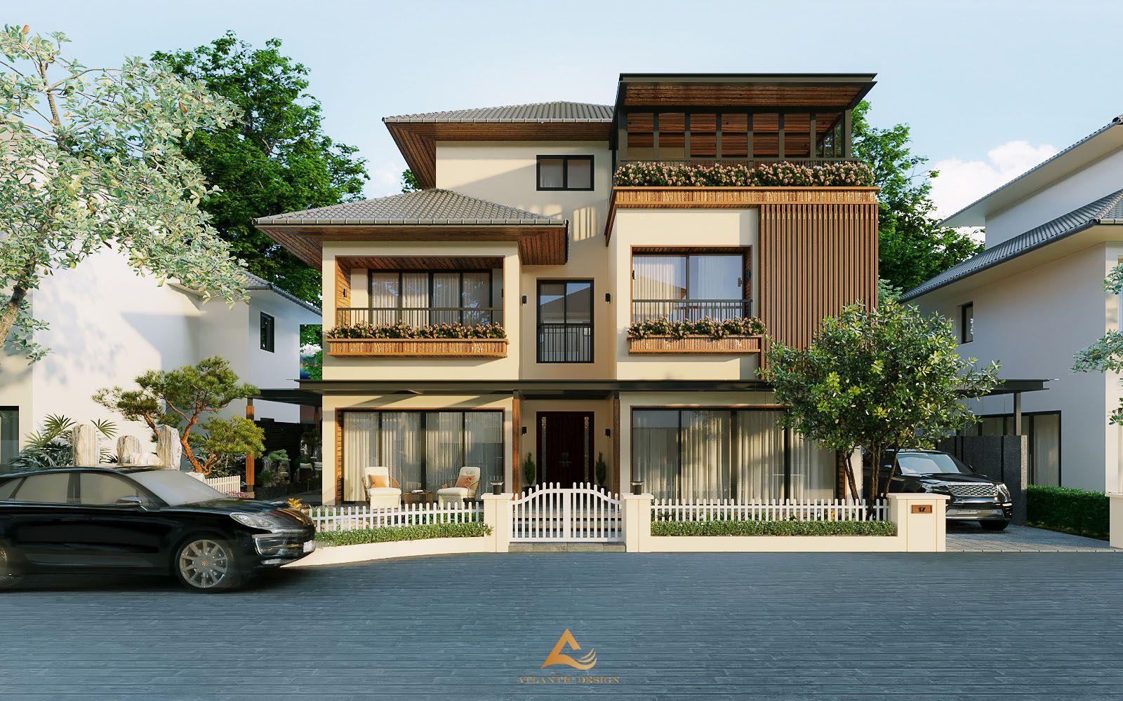 Thiết kế kiến trúc biệt thự