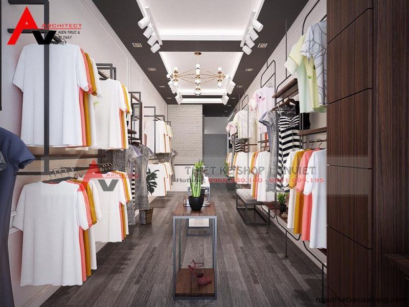 Thiết kế shop quần áo