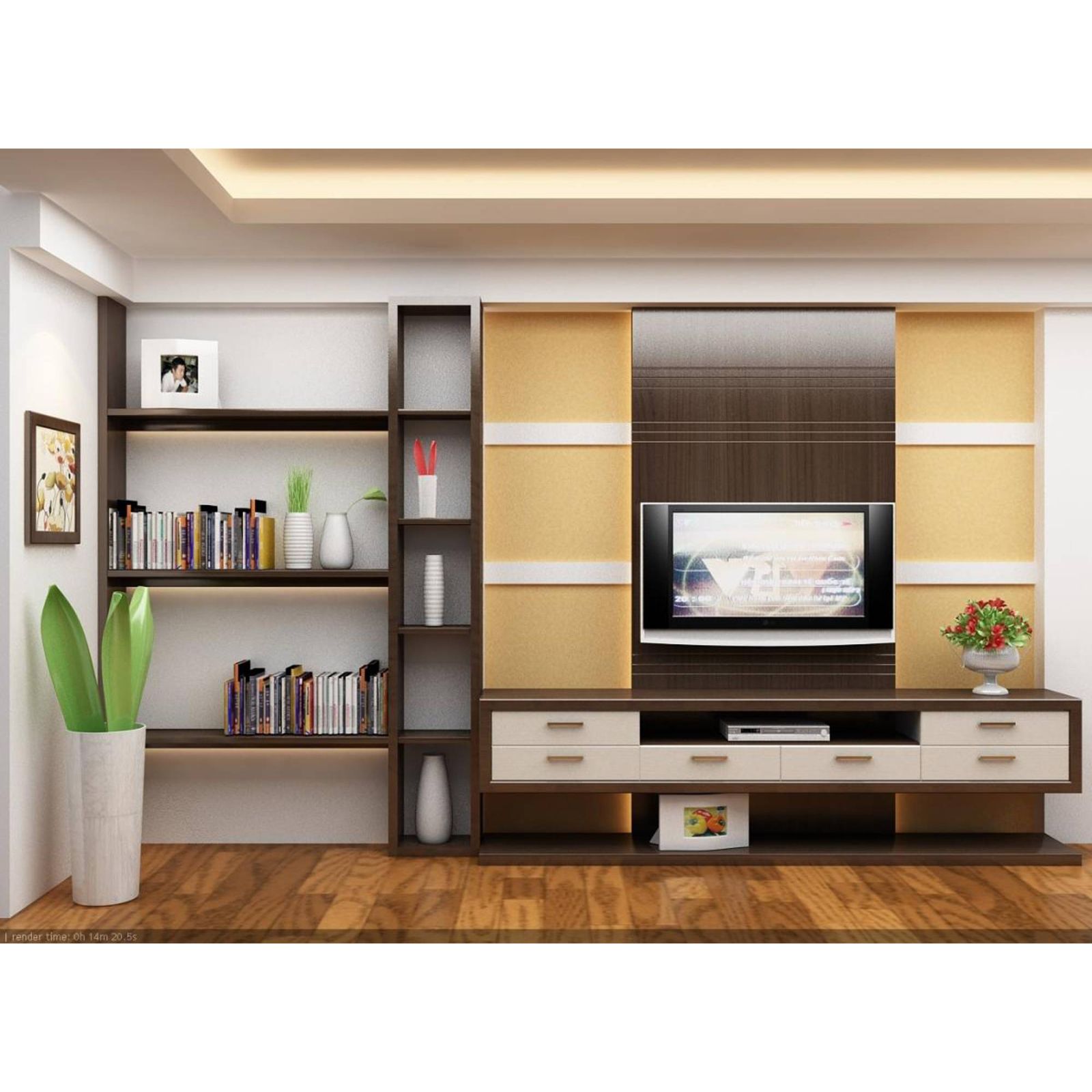 THIẾT KẾ TỦ TIVI