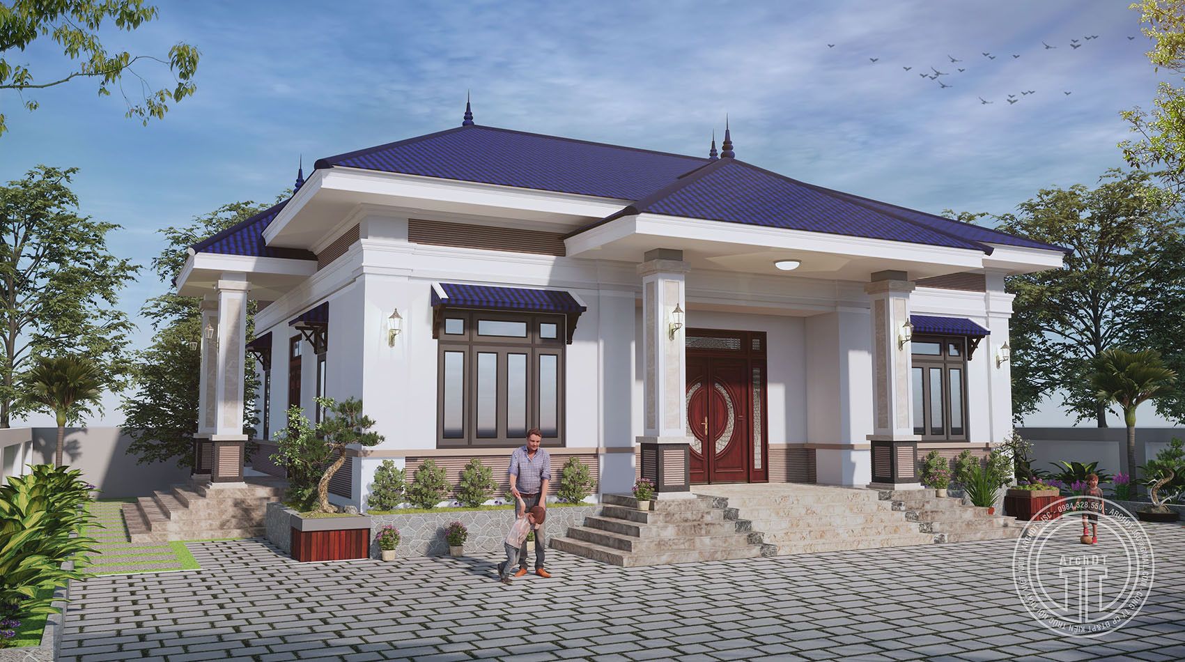 Thiết kế biệt thự nhà vườn