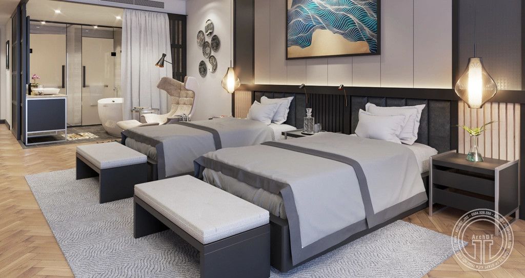 Thiết kế nội thất khách sạn