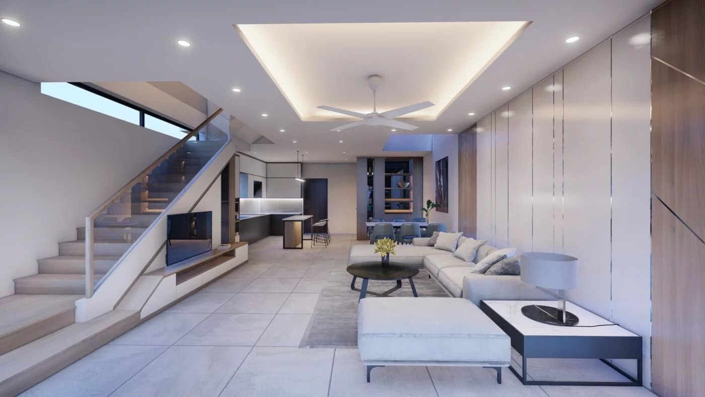 Thiết kế thi công nội thất nhà phố