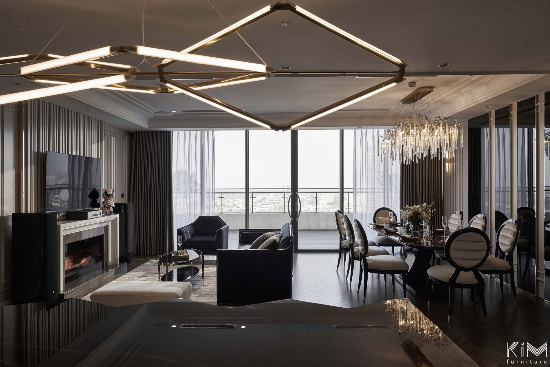 Thiết kế thi công nội thất chung cư