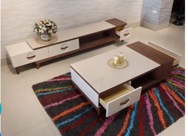 Kệ tivi gỗ xoan tự nhiên phòng khách