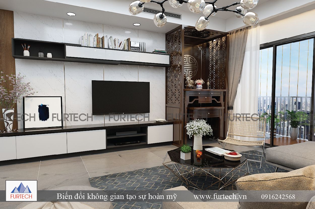 Thiết kế thi công nội thất chung cư