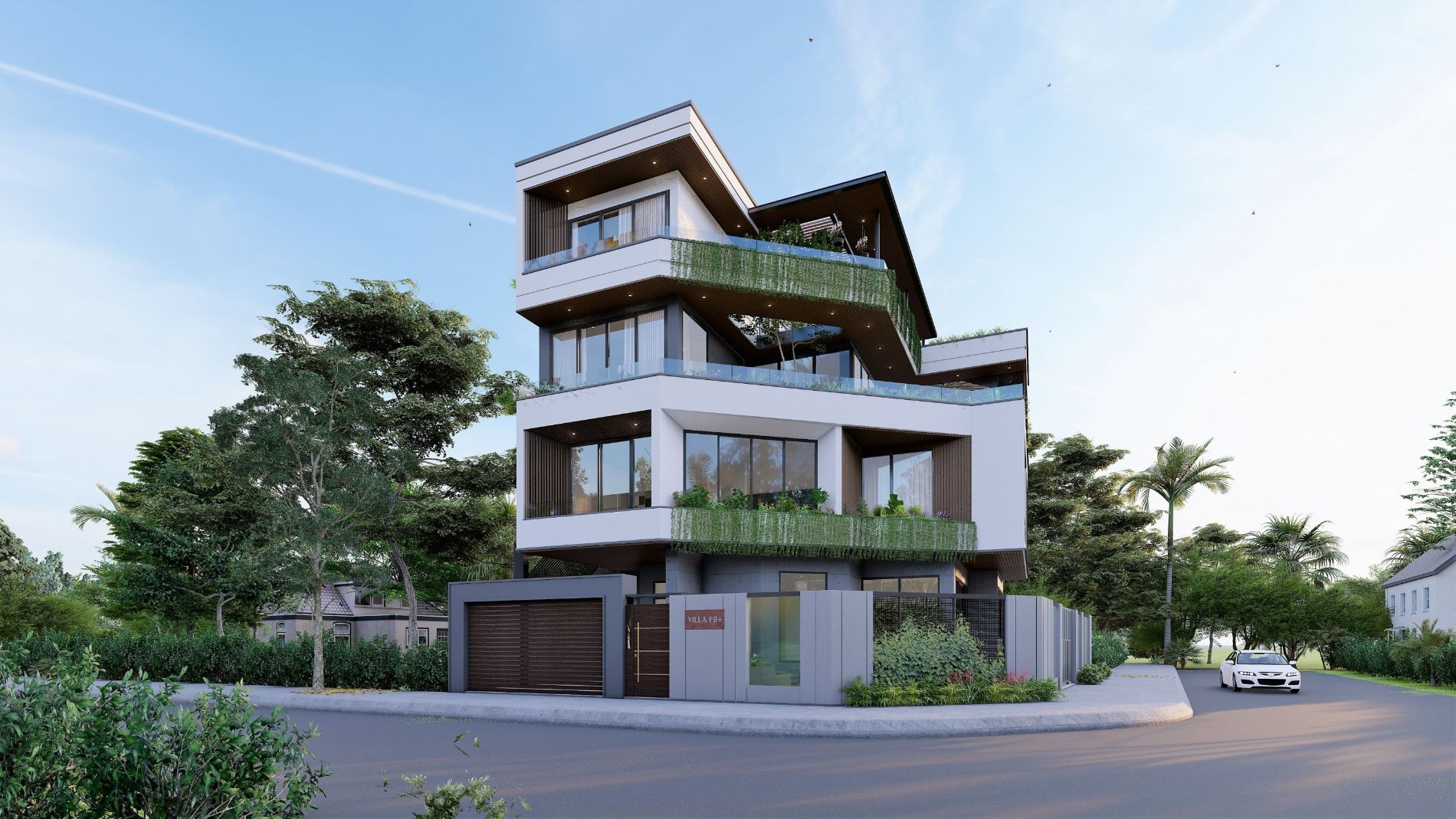 Thiết kế kiến trúc biệt thự