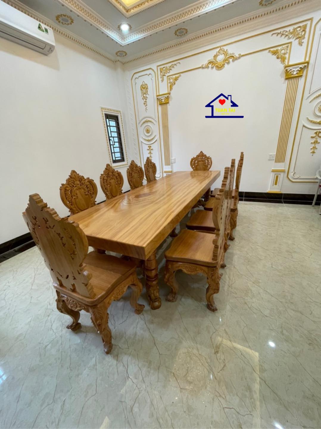 Bộ bàn  ghế gỗ