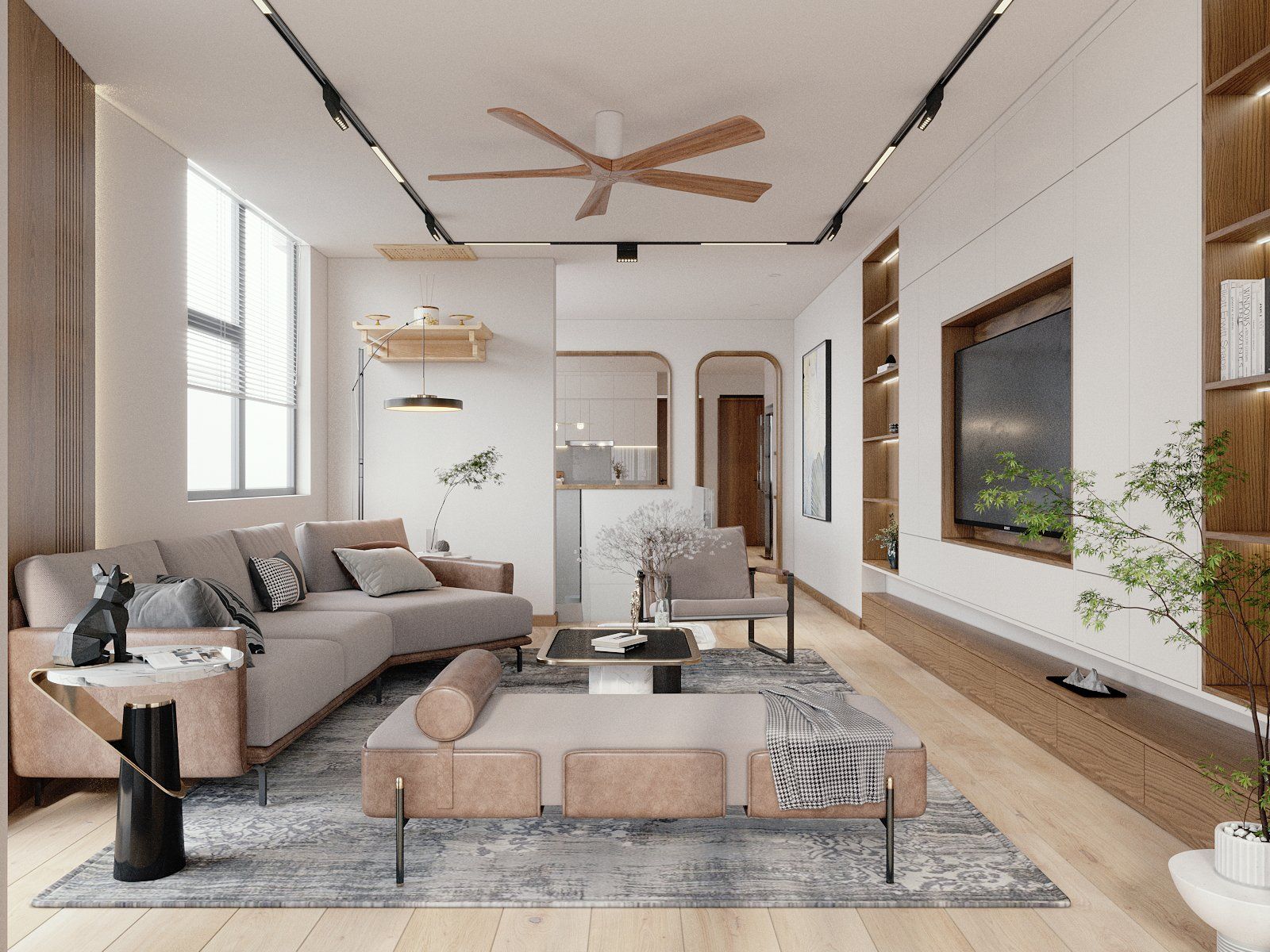 Thiết kế nội thất nhà phố