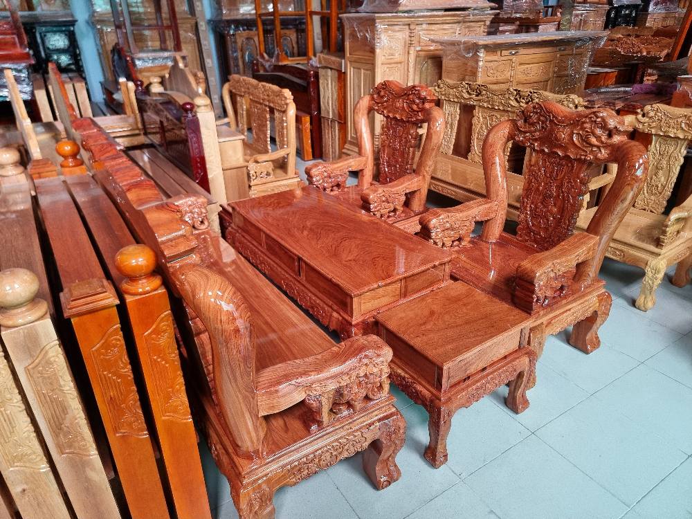 Bộ bàn ghế gỗ
