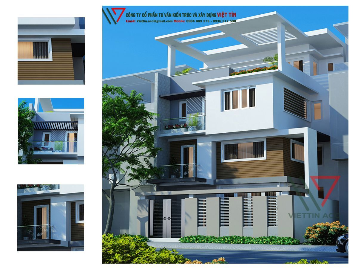 Thiết kế kiến trúc biệt thự