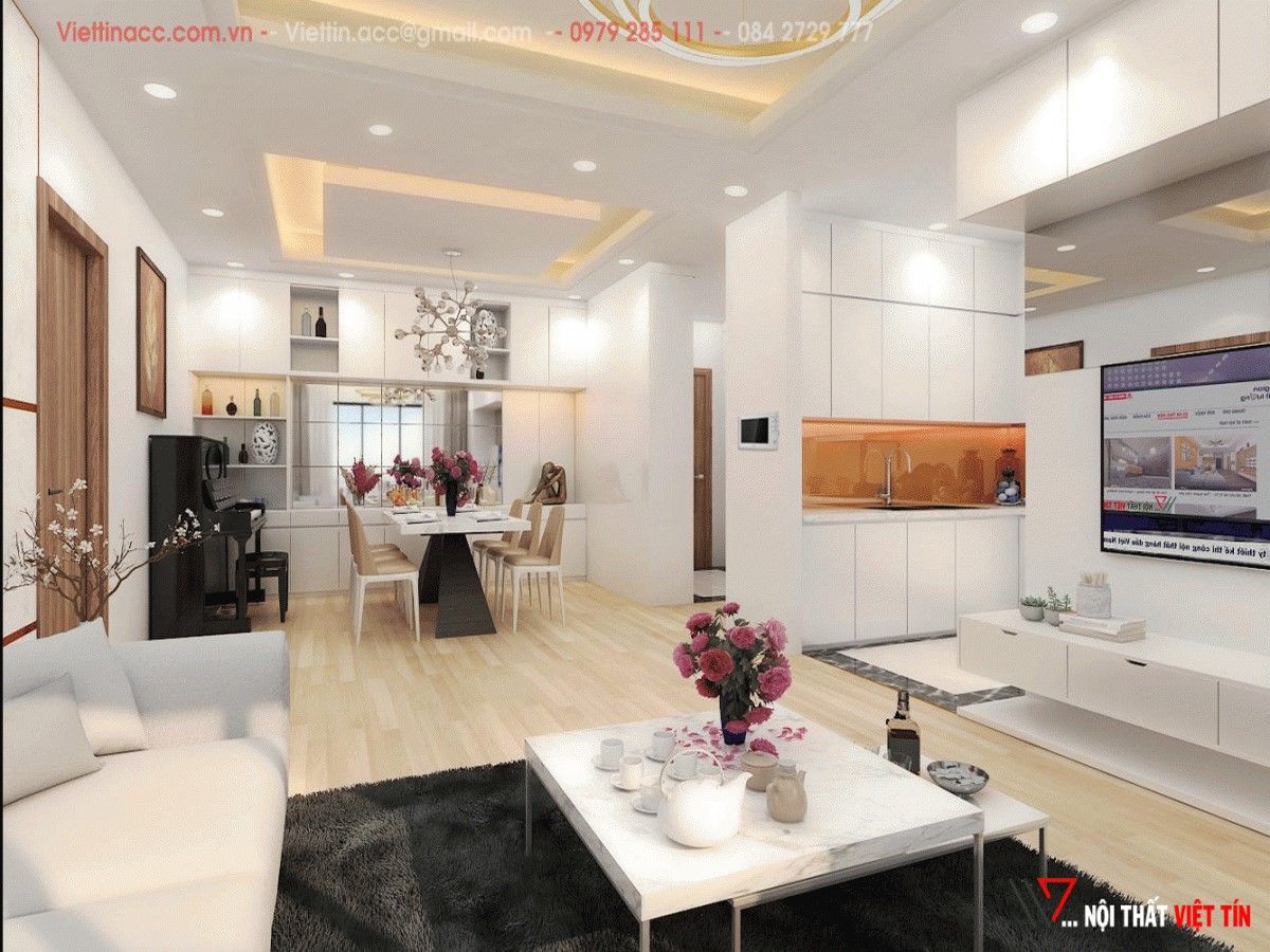 Thiết kế nội thất căn hộ