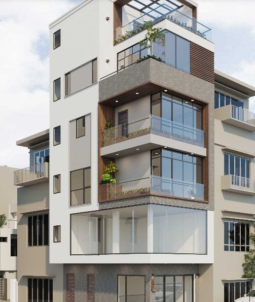 Thiết kế thi công nhà phố