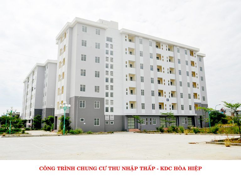   Chung cư nhà ở xã hội tại Khu TĐC Hòa Hiệp 2