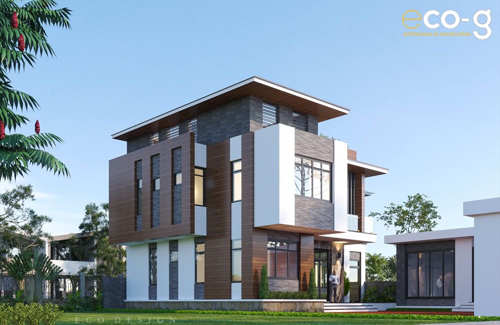 Thiết kế kiến trúc biệt thự