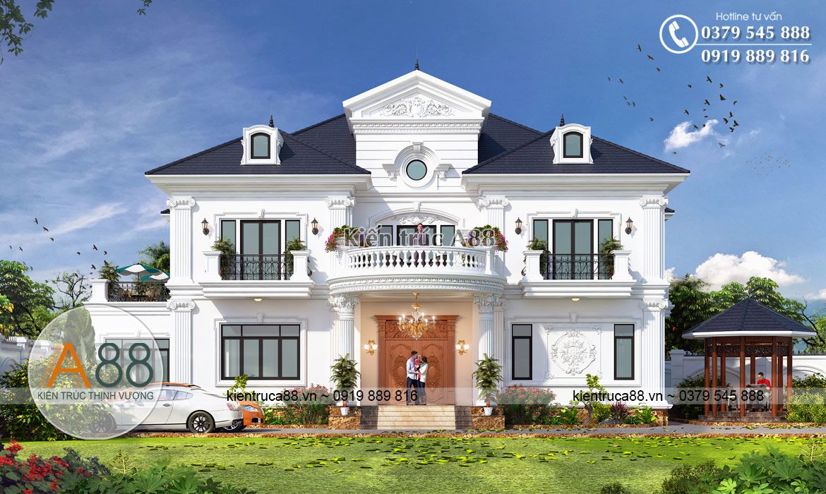 Thiết kế kiến trúc biệt thự
