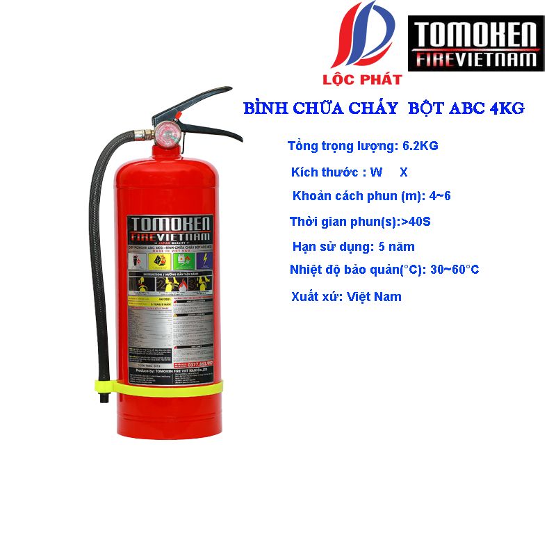 BÌNH CHỮA CHÁY TOMOKEN