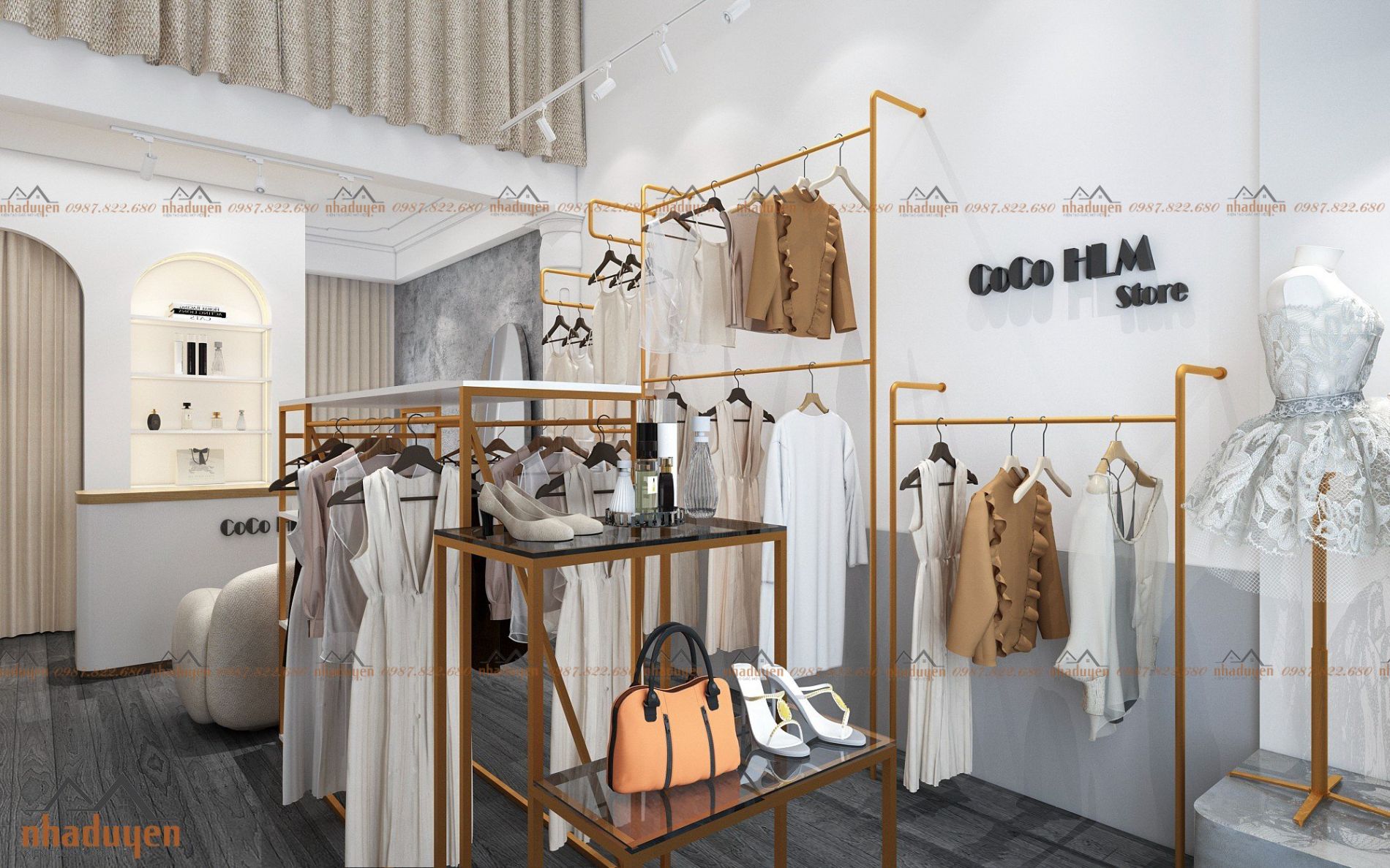Thiết kế shop thời trang