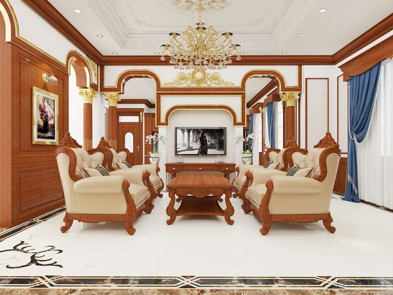 Thiết kế nội thất biệt thự