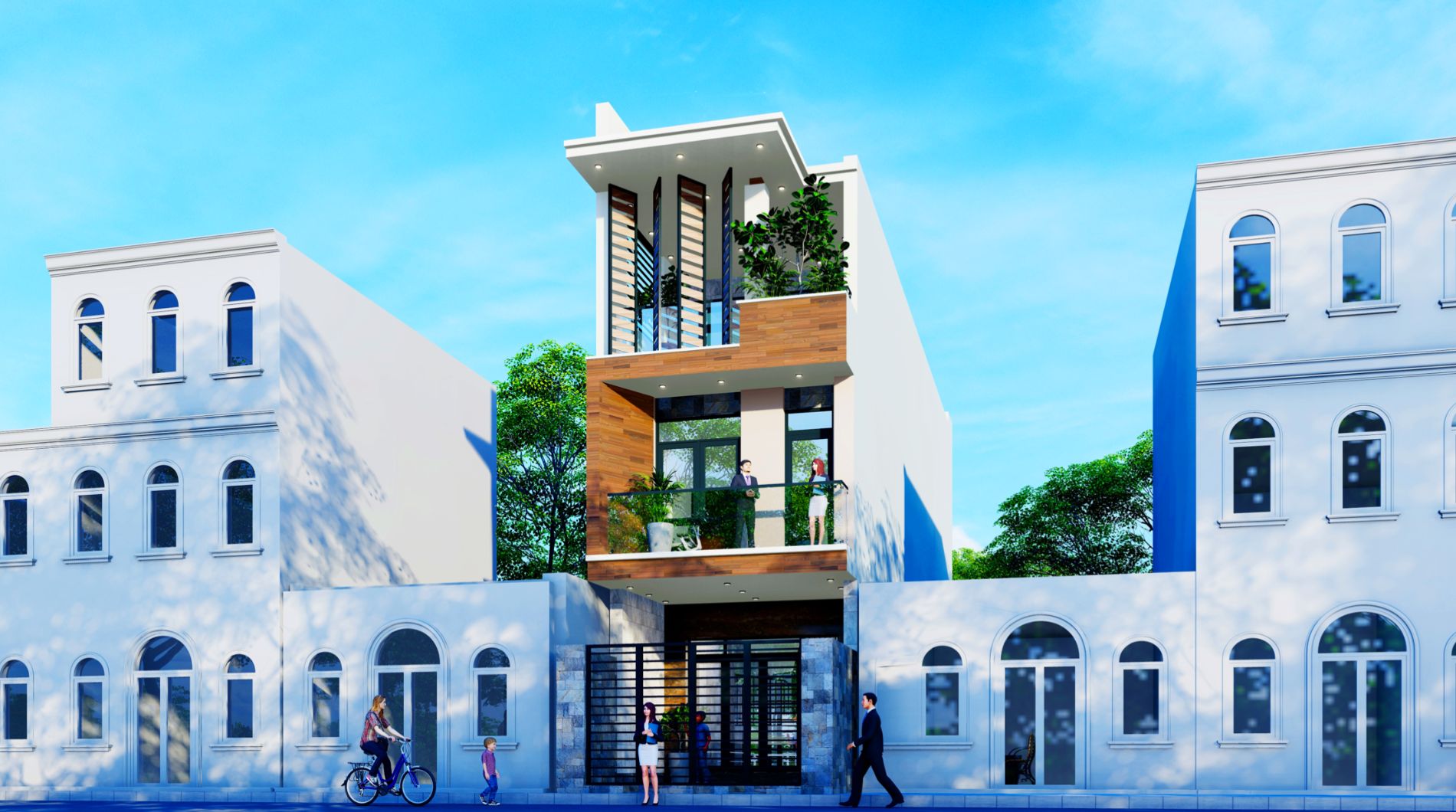 Thiết kế nhà phố