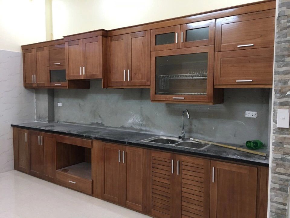 Thi công tủ bếp