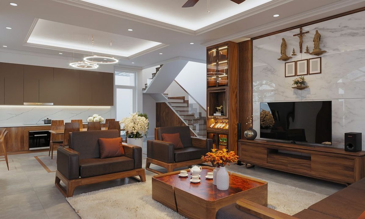 Thiết kế thi công nội thất biệt thự