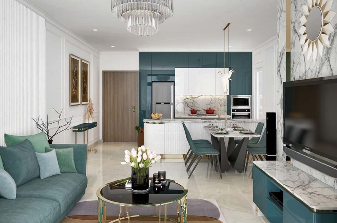 Thiết kế thi công nội thất chung cư