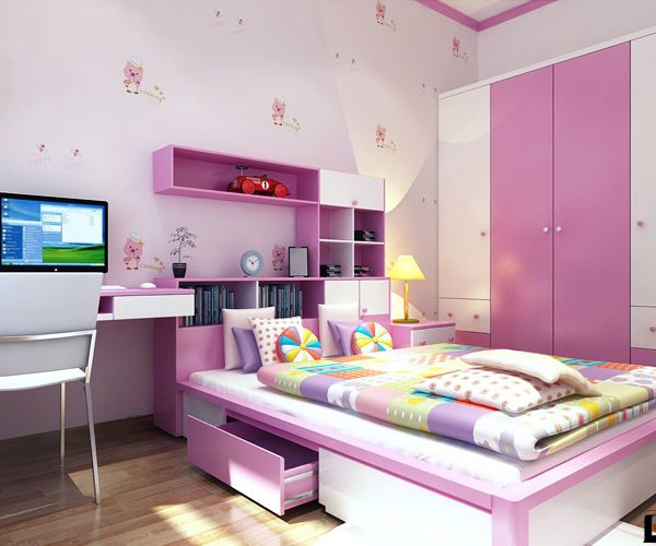 Thiết kế nội thất phòng ngủ cho bé