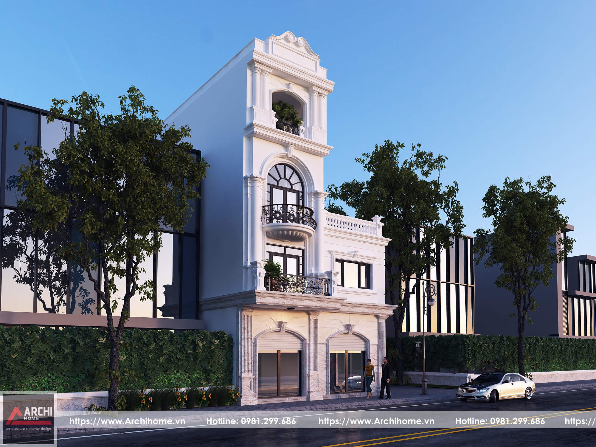 Thiết kế nhà phố