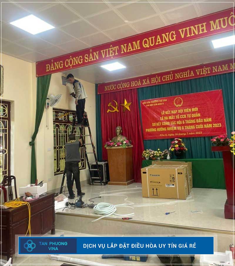 Lắp đặt điều hòa