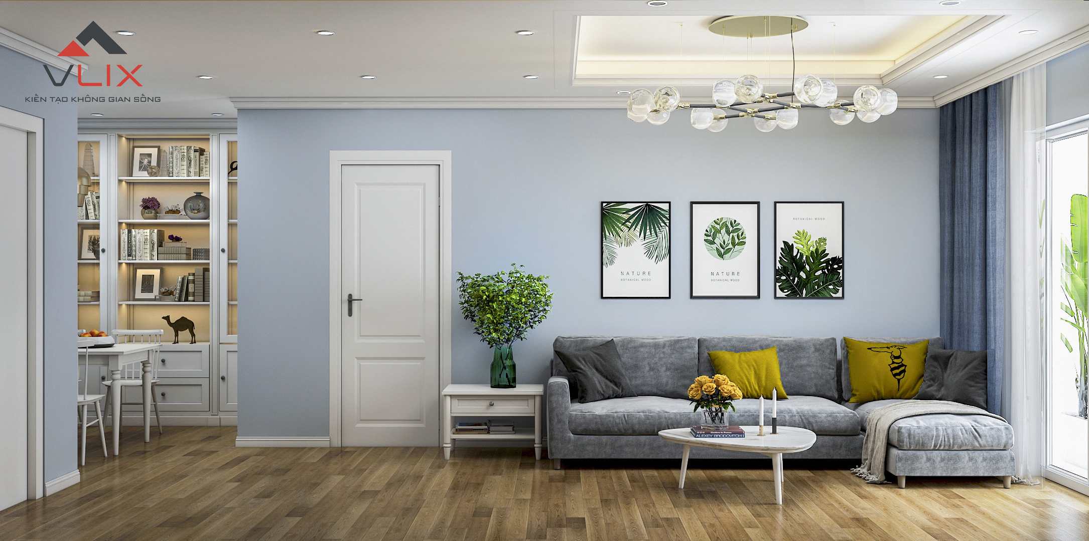 THIẾT KẾ CĂN HỘ SEASON AVENUE PHONG CÁCH SCANDINAVIAN